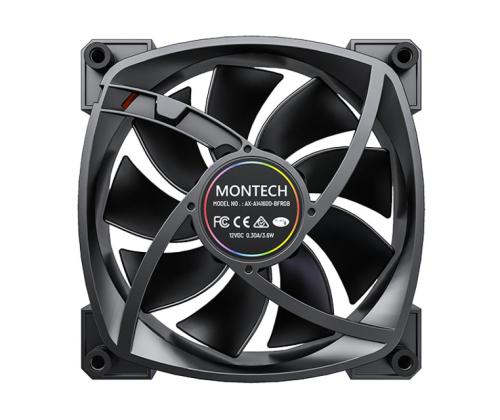 CASE FAN 140MM/AX140 PWM BLACK MONTECH
