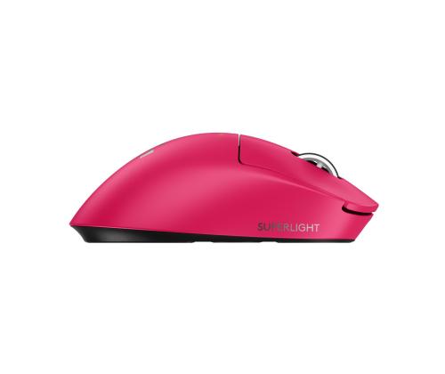 MOUSE USB WRL PRO X SUPERLIGHT/2DEX BLACK 910-007373 LOGITECH