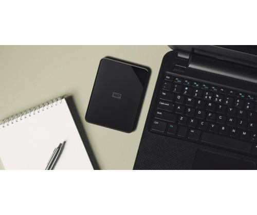External HDD WESTERN DIGITAL Elements Portable SE 5TB USB 3.0 Colour Black WDBJRT0050BBK-WESN
