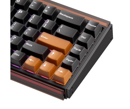 KEYBOARD WRL RAY68-HE/BROWN 103-RA68A-000 AKKO