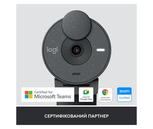 CAMERA WEBCAM BRIO 305/GRAPHITE 960-001469 LOGITECH