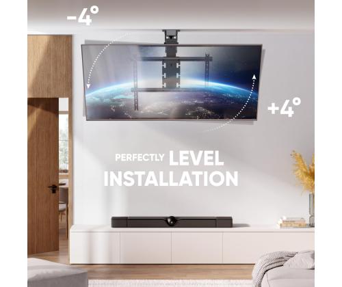 TV SET ACC CEILING MOUNT/50-75" BLACK N3LE-B ONKRON
