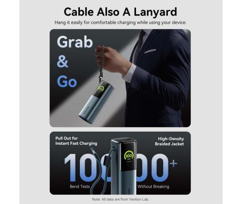 POWER BANK USB 27000MAH 200W/FKGH0 VENTION