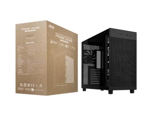 Case ASUS ATX/micro ATX/Mini-ITX Black/Transparent Midi Tower PC PRIME AP303 TG BLACK 90DC00V0…
