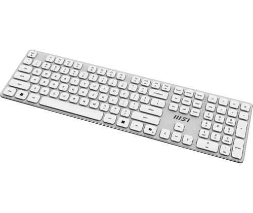 KEYBOARD +MOUSE/FORGE K210 W COMBO WHITE MSI