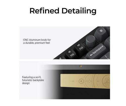 KEYBOARD WRL Q3 ULTRA/BLACK Q3U-M3 KEYCHRON