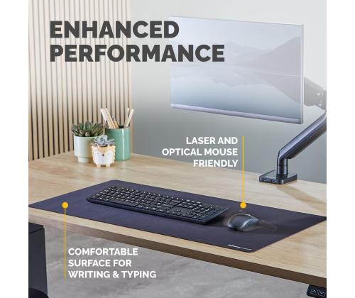 DESK MAT BREYTA/BLACK 100139320 FELLOWES