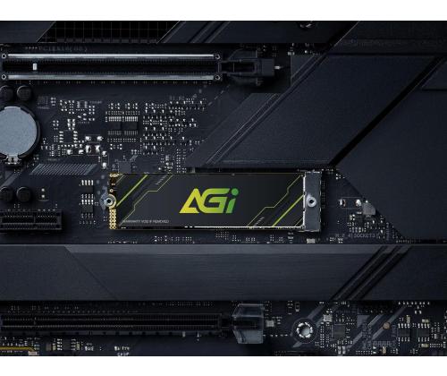 SSD AGI 600xTBW rating MTBF 1600000 h Read speed 4700 MB/s Write speed 2800 MB/s NVMe Yes PCI…