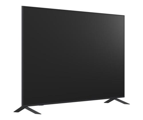 TV Set LG 75" 4K/Smart 3840x2160 Wireless LAN Bluetooth webOS Black 75QNED82A3B