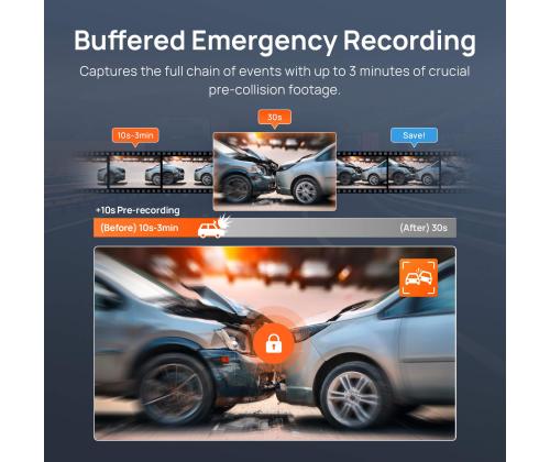 DASHCAM 4K SET/A810S-2 70MAI