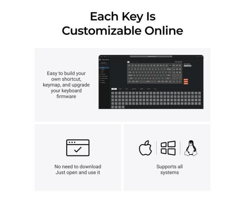 KEYBOARD WRL Q3 MAX RGB/CARBON BLACK Q3M-M4 KEYCHRON