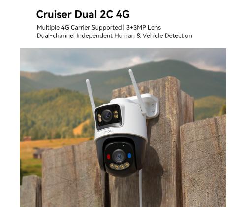 WRL CAMERA 3MP CRUISER DUAL 2C/4G IPC-S7XCP-6M1TED IMOU