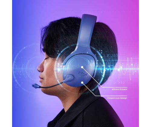 HEADSET HYPERX CLOUD JET/WRL GAM BLU AM7A0AA HYPERX