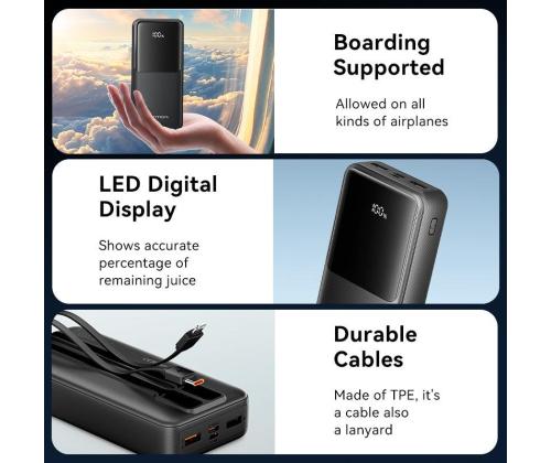 POWER BANK USB 20000MAH 22.5W/BLACK FHPB0 VENTION