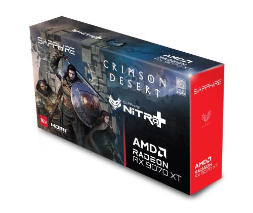 Graphics Card SAPPHIRE AMD Radeon RX 9070 XT 16 GB GDDR6 256 bit PCI Express x16 5.0 Active 11348…