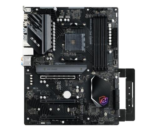 Mainboard ASROCK AMD B550 SAM4 ATX Memory DDR4 Memory slots 4 3xPCI-Express 16x 1xPCI-Express 3.0…