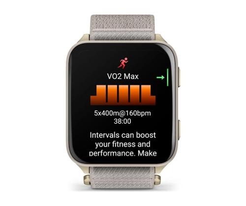 SMARTWATCH VENU X1/GOLD/TITAN 010-02980-09 GARMIN