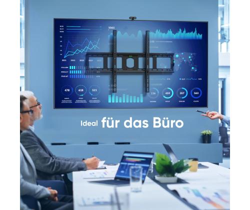 TV SET ACC WALL MOUNT/55-100"/BLACK UF4-B ONKRON