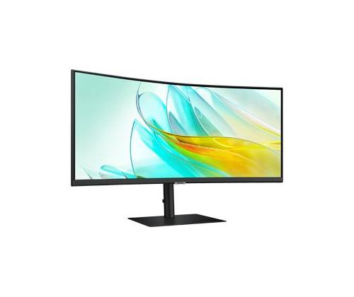 LCD Monitor SAMSUNG S65UC 34" Curved/21 : 9 Panel VA 3440x1440 21:9 100Hz 5 ms Speakers Tilt Colour…