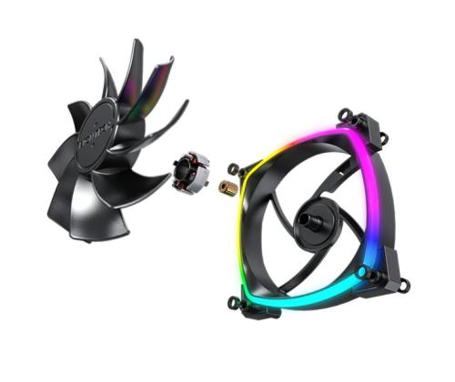 CASE FAN 120MM/RX120 PWM BLACK 3 IN 1 MONTECH