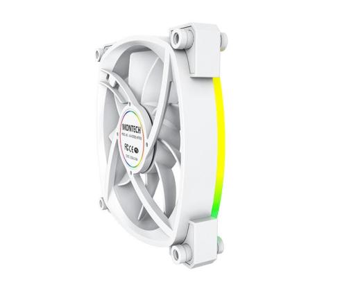 CASE FAN 120MM/AX120 PWM WHITE MONTECH