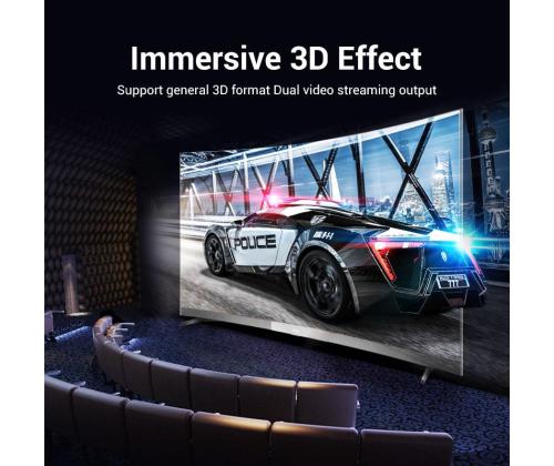 CABLE DP 1M/BLACK HACBF VENTION