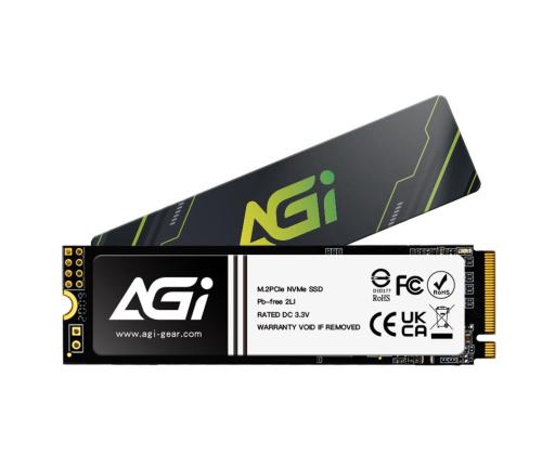 SSD AGI 600xTBW rating MTBF 1600000 h Read speed 4700 MB/s Write speed 2800 MB/s NVMe Yes PCI…