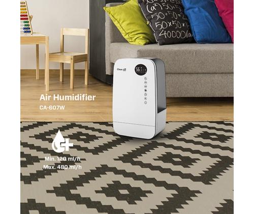 HUMIDIFIER WITH IONIZER/CA-607W CLEAN AIR OPTIMA