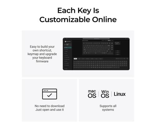 KEYBOARD WRL Q1 ULTRA/BLACK Q1U-M4 KEYCHRON