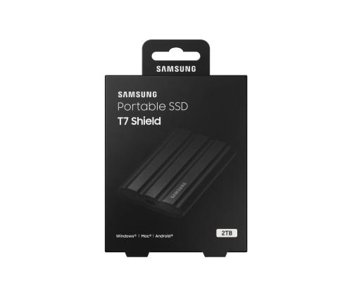 External SSD SAMSUNG T7 2TB USB 3.2 Write speed 1000 MBytes/sec Read speed 1050 MBytes/sec MU…