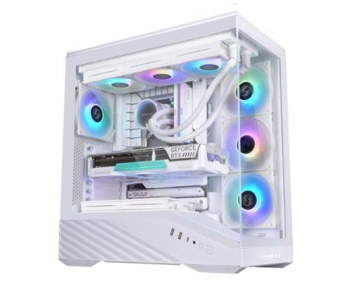 Case LIAN LI ATX/micro ATX/Mini-ITX/EATX White Midi Tower PC G99.V100RW.01