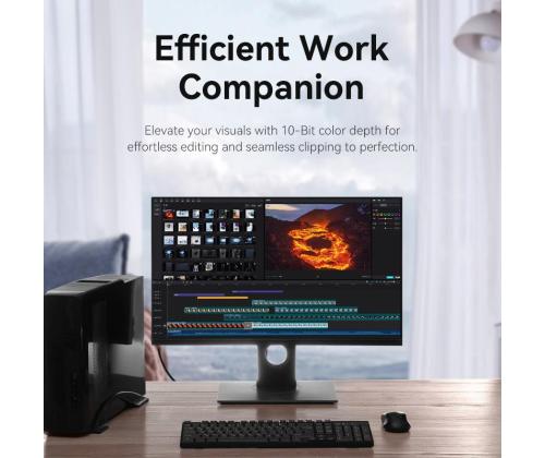 CABLE DP TO DP 1M/BLACK HAKBF VENTION