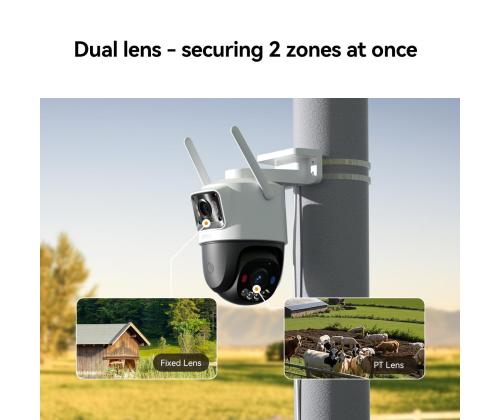 WRL CAMERA 3MP CRUISER DUAL 2C/4G IPC-S7XCP-6M1TED IMOU