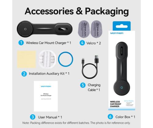 MOBILE CHARGER CAR MAGNETIC/WRL BLACK KSJB0 VENTION