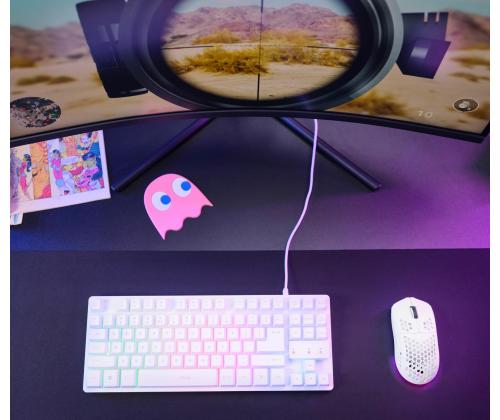 MOUSE USB OPTICAL WRL GXT929W/HELOX LIGHTW WHITE 25390 TRUST