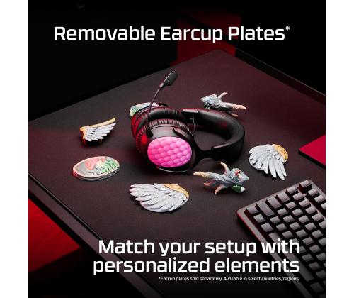 HEADSET HYPERX CLOUD III S WRL/WL BLK-RED GAM A59Z0AA HYPERX