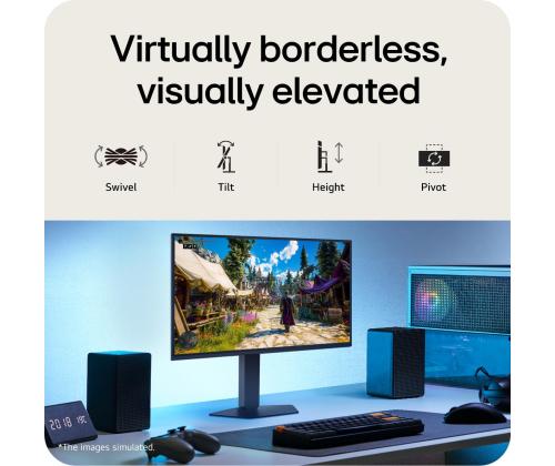 LCD Monitor LG 27 " 1920 x 1080 pixels Full HD Native aspect ratio 16:9 LCD Flat 27G550B-B