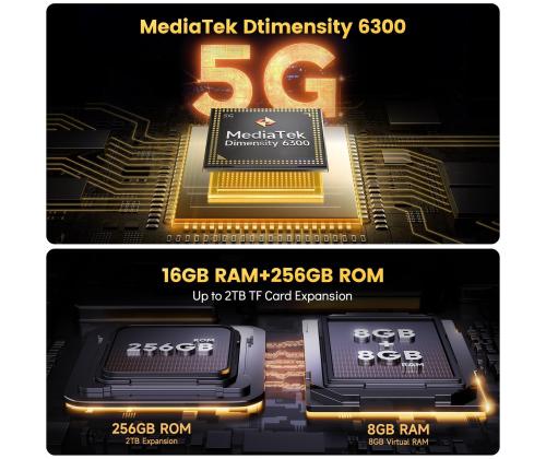MOBILE PHONE ARMOR X31 PRO/8/256GB BLACK ULEFONE
