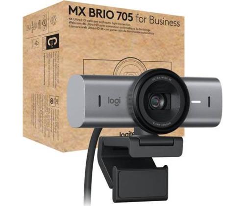 CAMERA WEBCAM MX BRIO 705 4K/GRAPHITE 960-001530 LOGITECH