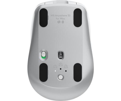 MOUSE USB WRL MX ANYWHERE 3S/MAC PALE 910-006946 LOGITECH