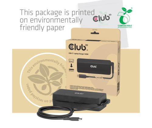 NB CHARGER USB-C 140W/CAC-1932 CLUB3D