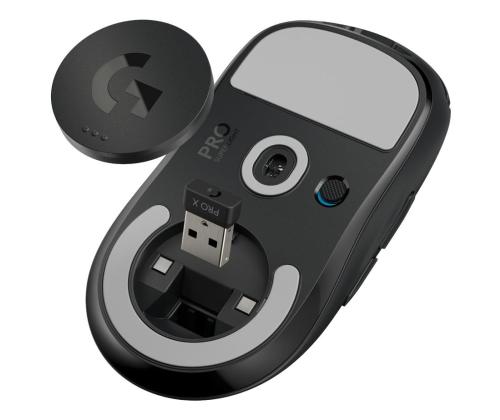 MOUSE USB WRL PRO X SUPERLIGHT/BLACK 910-005881 LOGITECH