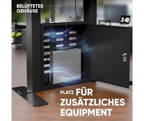 TV SET ACC FLOOR STAND /55-100/BLACK FPRO2L-40-B ONKRON