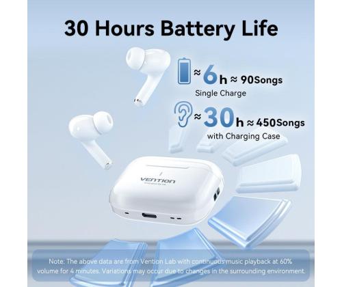 HEADSET WRL ECHO LITE E11/WHITE NBVW0 VENTION