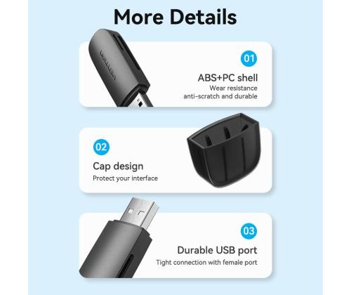 MEMORY READER USB2.0/CLEB0 VENTION