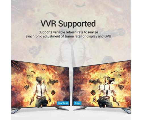 CABLE HDMI 8K/1M BLACK AANBF VENTION