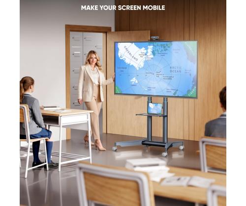 TV SET ACC MOBILE STAND/32-75"/GRAPHITE TS1571-G ONKRON