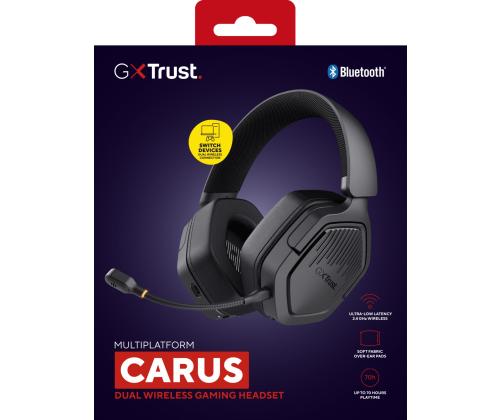 HEADSET GXT493 CARUS/BLACK 25491 TRUST