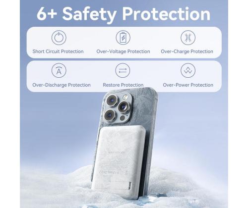 POWER BANK WRL 5000MAH 20W/MAGNETIC BLACK FHSB0 VENTION