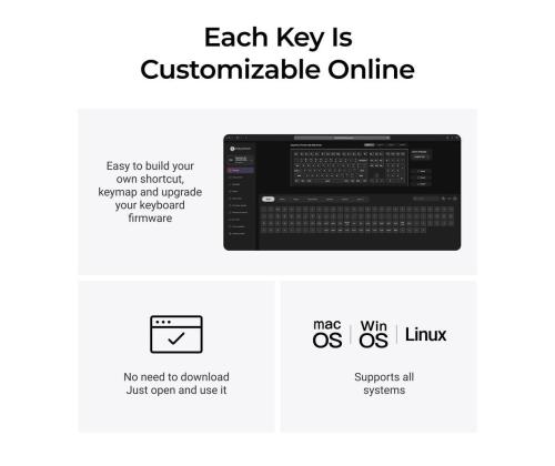 KEYBOARD WRL V6 ULTRA/BLACK V6U-D1 KEYCHRON